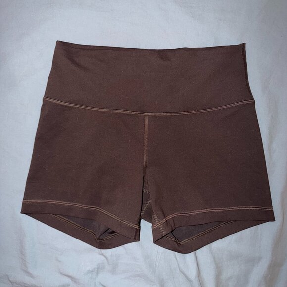 Lululemon Wunder Train High-Rise Short 2" - Brown 6 - Picture 2 of 4